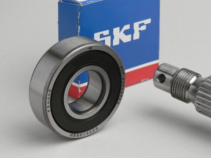 Achterwiel as set -OEM KWALITEIT- Piaggio 50 ccm 2-takt - 148mm