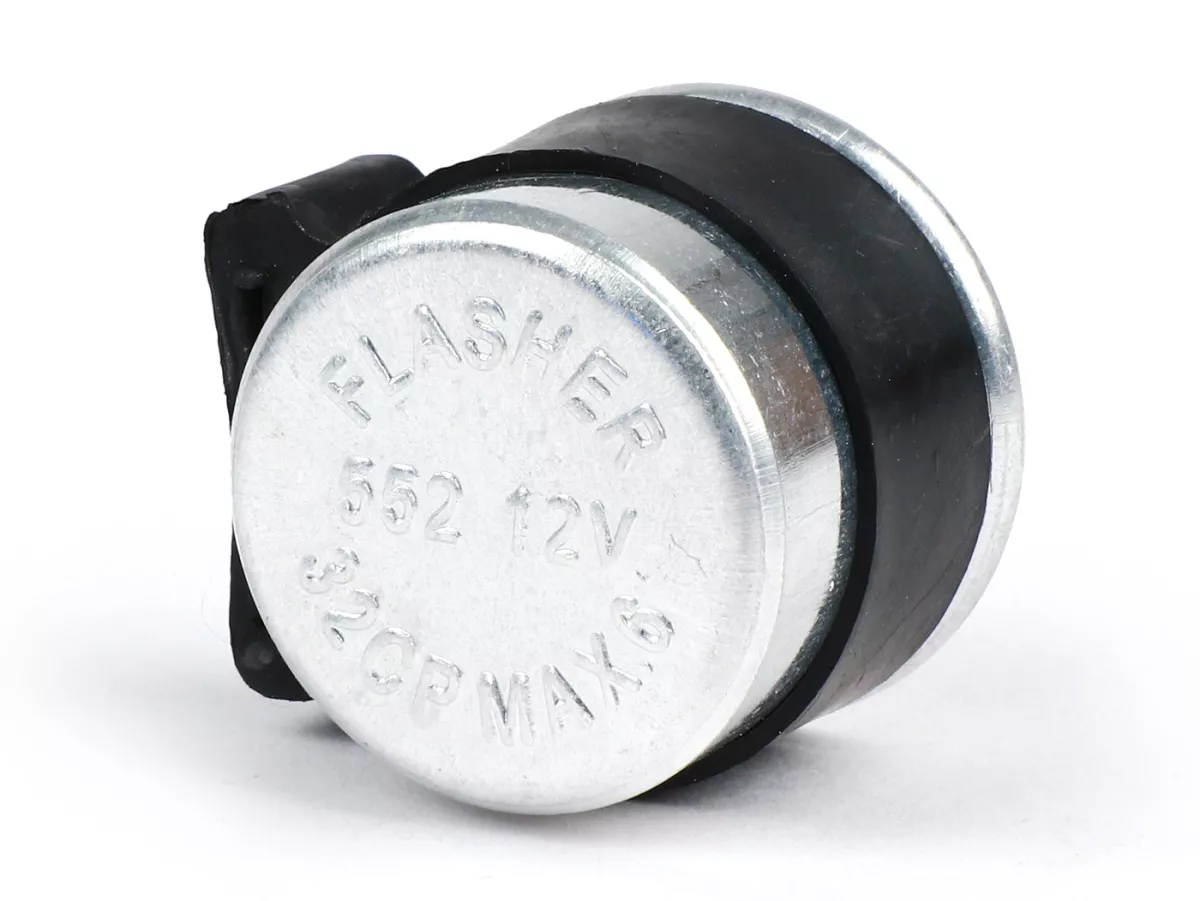 thumbnail image 2 of RMS Flashing Relay Indicator For Vespa PX, Cosa, PK – 6-12V AC, 10-25W, 2 Outputs 2 of 6
