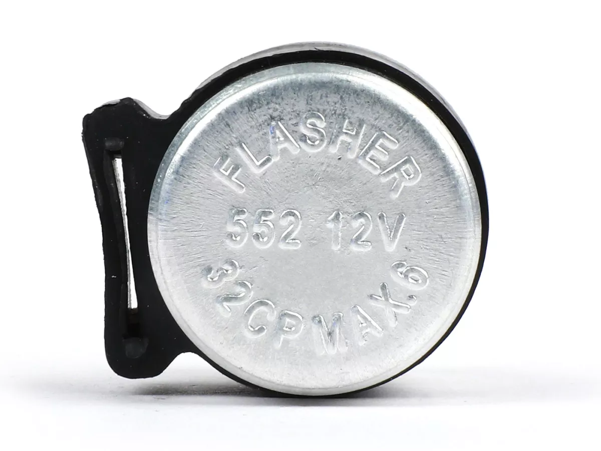 Relai flasher -UNIVERSAL 2-pin- 12V 10-25W - AC/DC