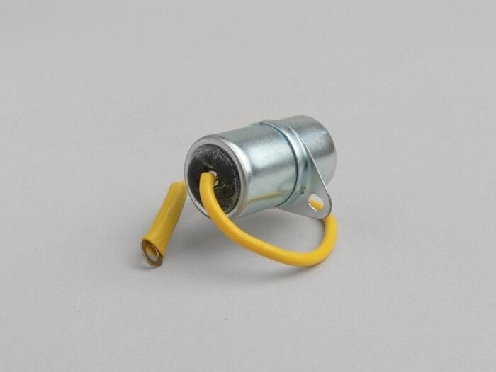 Condensador -EFFE, Ø=20mm, h=31mm, µF 0,32, 1-hilo- Vespa V50 N, V50 L, V50 R, V50 Special, V90, 90 SS, PV125