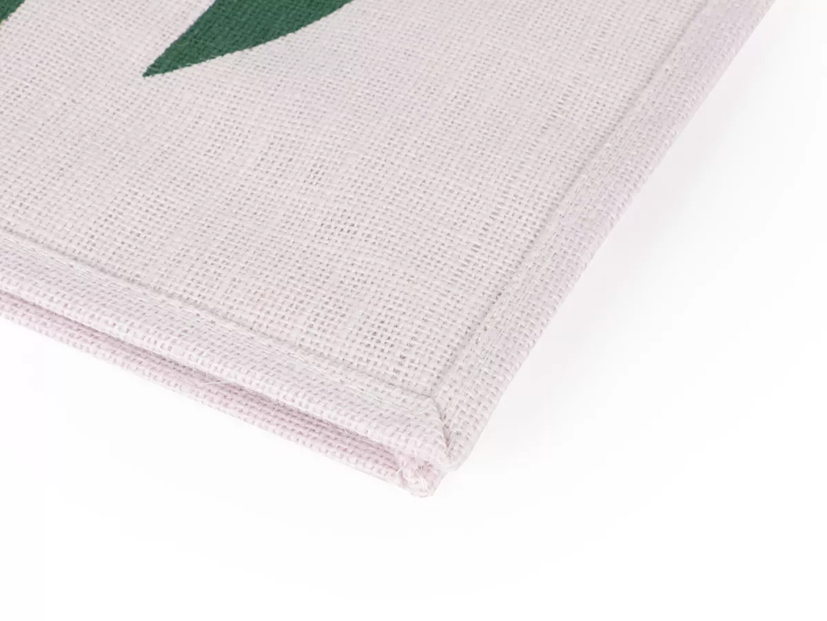 Bolsa de transporte -CASTROL, Classic- yute, blanca, asas cortas