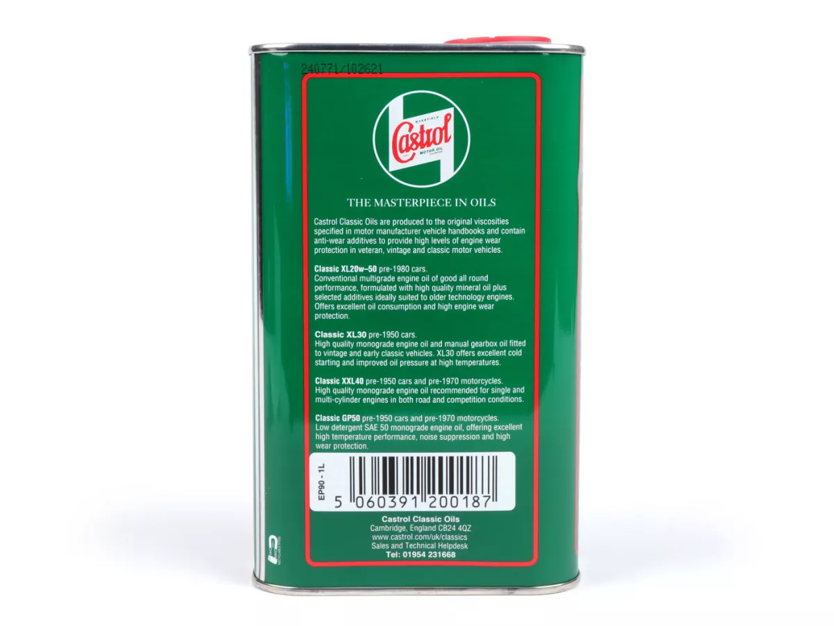 Transmissieolie, motorolie -CASTROL EP 90 Extreme EP 90 SAE90 1000ml