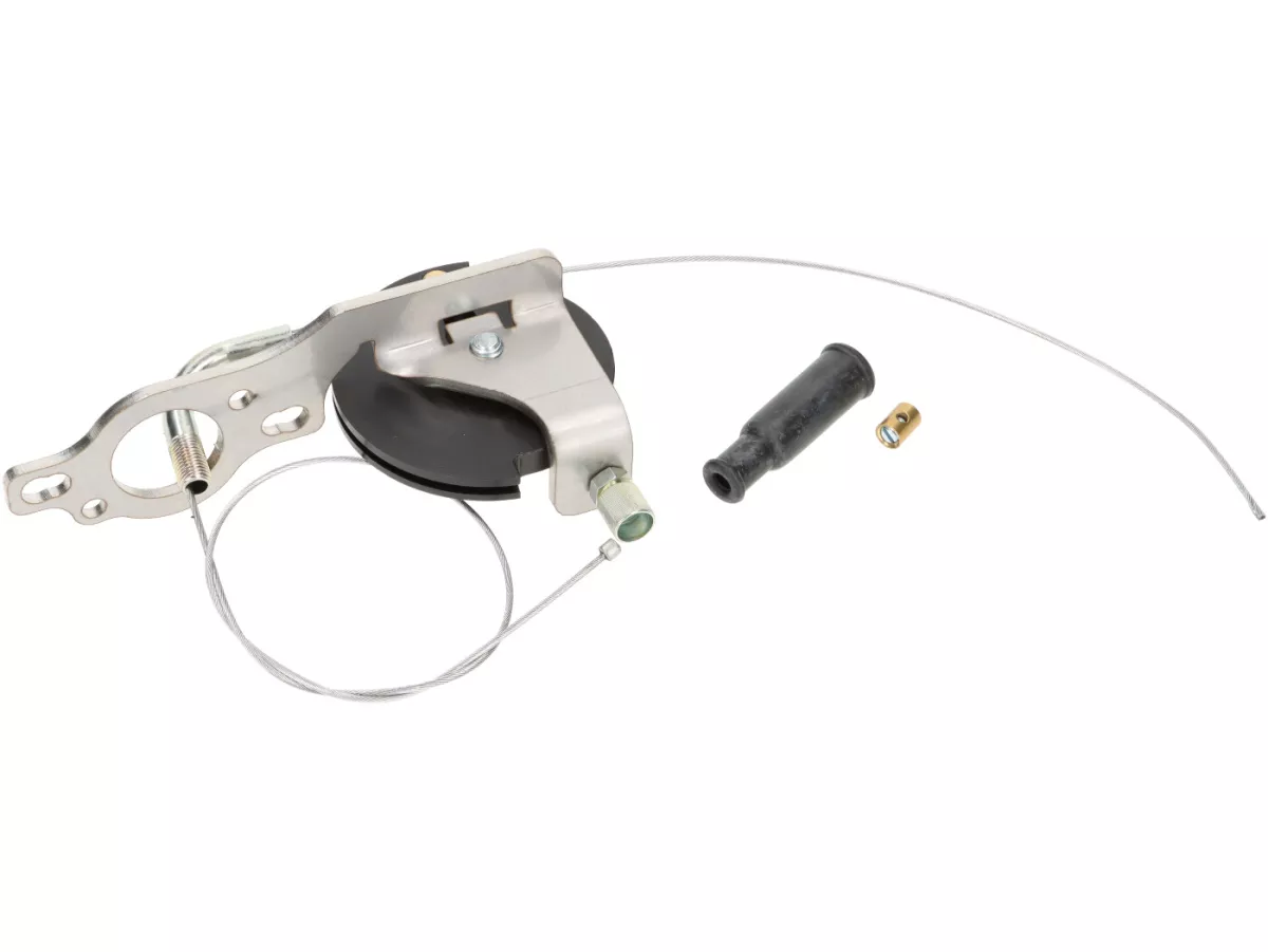 Coperchio carburatore - bilanciere cavo acceleratore -CC CORSA, Dell'Orto PHBL, PHBH- Vespa Wideframe 1953-1959, VM, VN, ACMA, VB1T, VGL1T, VL1T