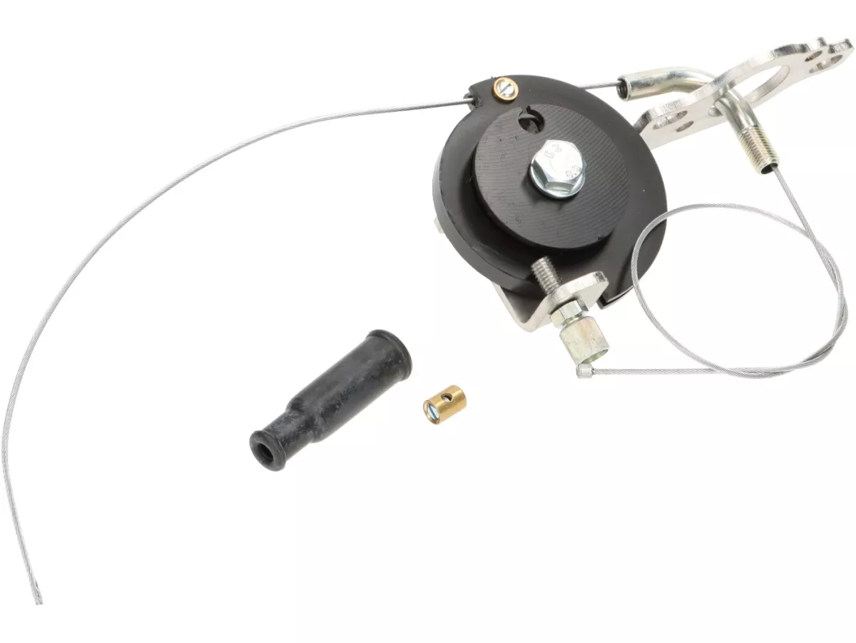 Coperchio carburatore - bilanciere cavo acceleratore -CC CORSA, Dell'Orto PHBL, PHBH- Vespa Wideframe 1953-1959, VM, VN, ACMA, VB1T, VGL1T, VL1T
