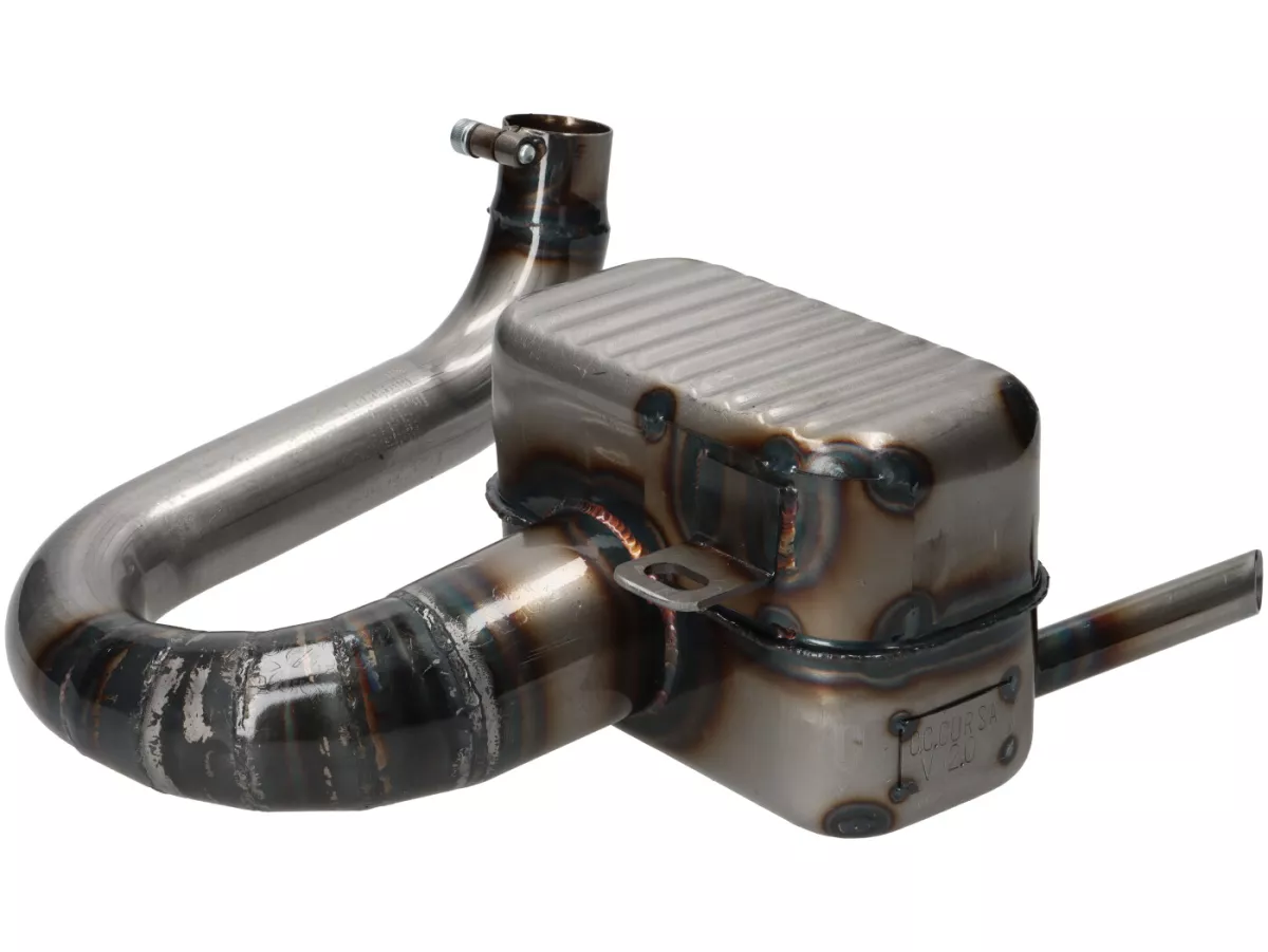 Exhaust -CC CORSA- for cylinder CC Corsa 160 ccm- Vespa 1953-1959, VM, VN, ACMA, VB1T, VGL1T, VL1T