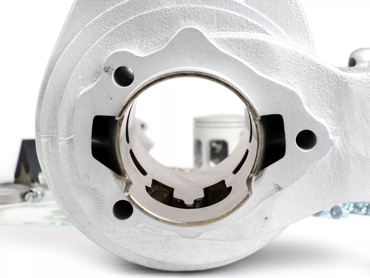 Cilindro -CC CORSA 160 ccm MEMBRANA ENTRADA, Bastidor ancho, Faro Basso, Ø=60mm, carrera=57mm- Vespa 1953-1959, VM, VN, ACMA, VB1T, VGL1T, VL1T