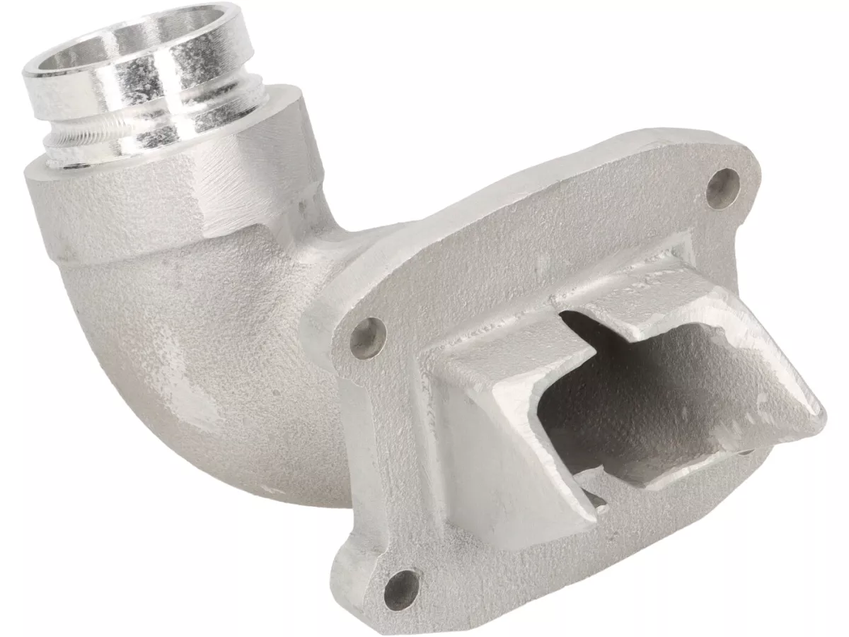 Intake manifold untuk silinder -CC CORSA Ø28mm- untuk silinder CC Corsa 160/175 ccm MEMBRANEINLASS, Rangka Lebar, Faro Basso- Vespa 1953-1959, VM, VN, ACMA, VB1T, VGL1T, VL1T
