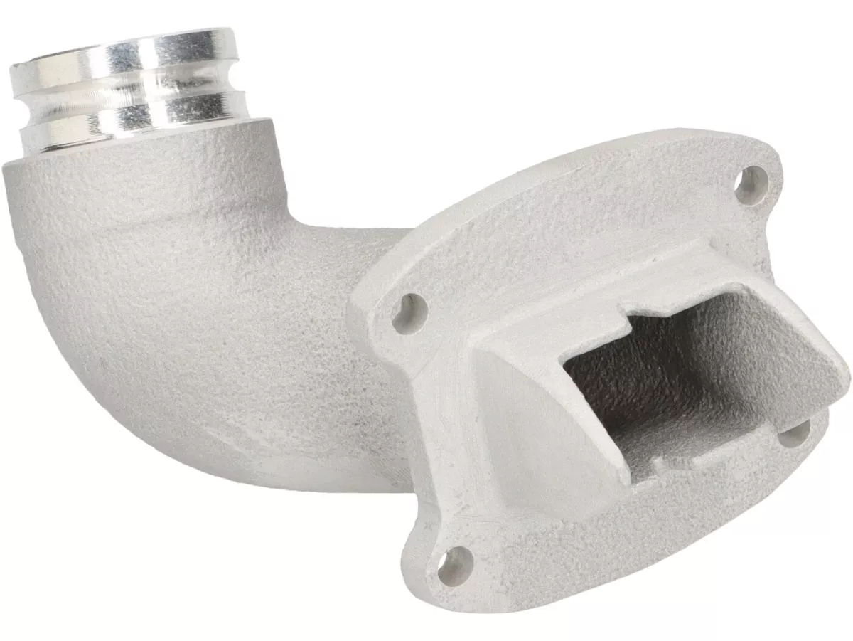Intake manifold untuk silinder -CC CORSA Ø30mm- untuk silinder CC Corsa 160/175 ccm MEMBRANEINLASS, Rangka Lebar, Faro Basso- Vespa 1953-1959, VM, VN, ACMA, VB1T, VGL1T, VL1T