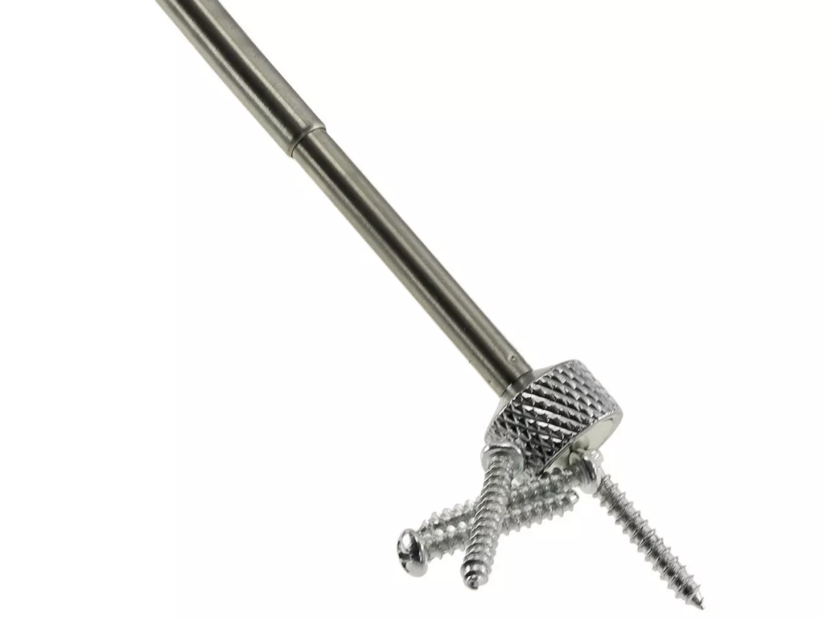 Herramienta telescópica -CHILITEC- herramienta magnética, longitud total 16-61cm, fuerza de tracción aprox. 2kg