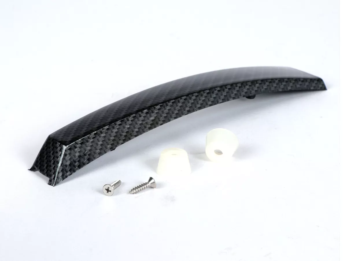 Mudguard crest -CIF carbon Look- Vespa P-range (-1984)