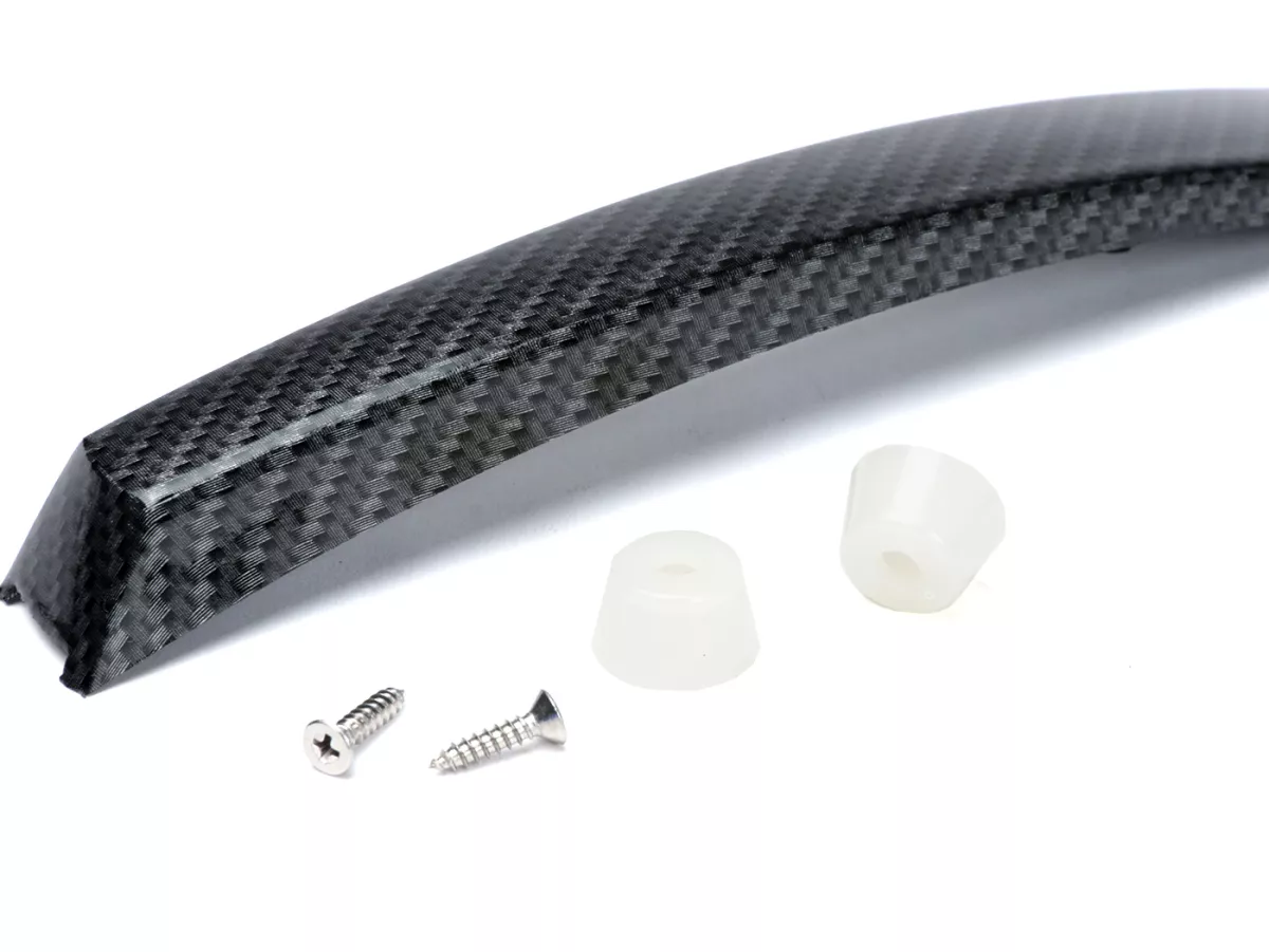 Mudguard crest -CIF carbon Look- Vespa P-range (-1984)