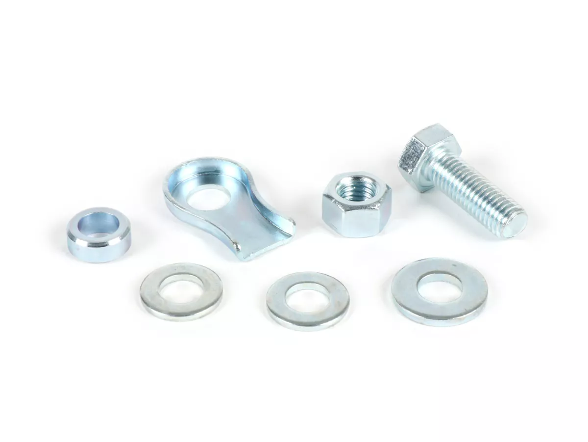 Klemmplättchen-Set Bremszug vorne/hinten -CIF- Piaggio Ciao, SI, Bravo, Boxer