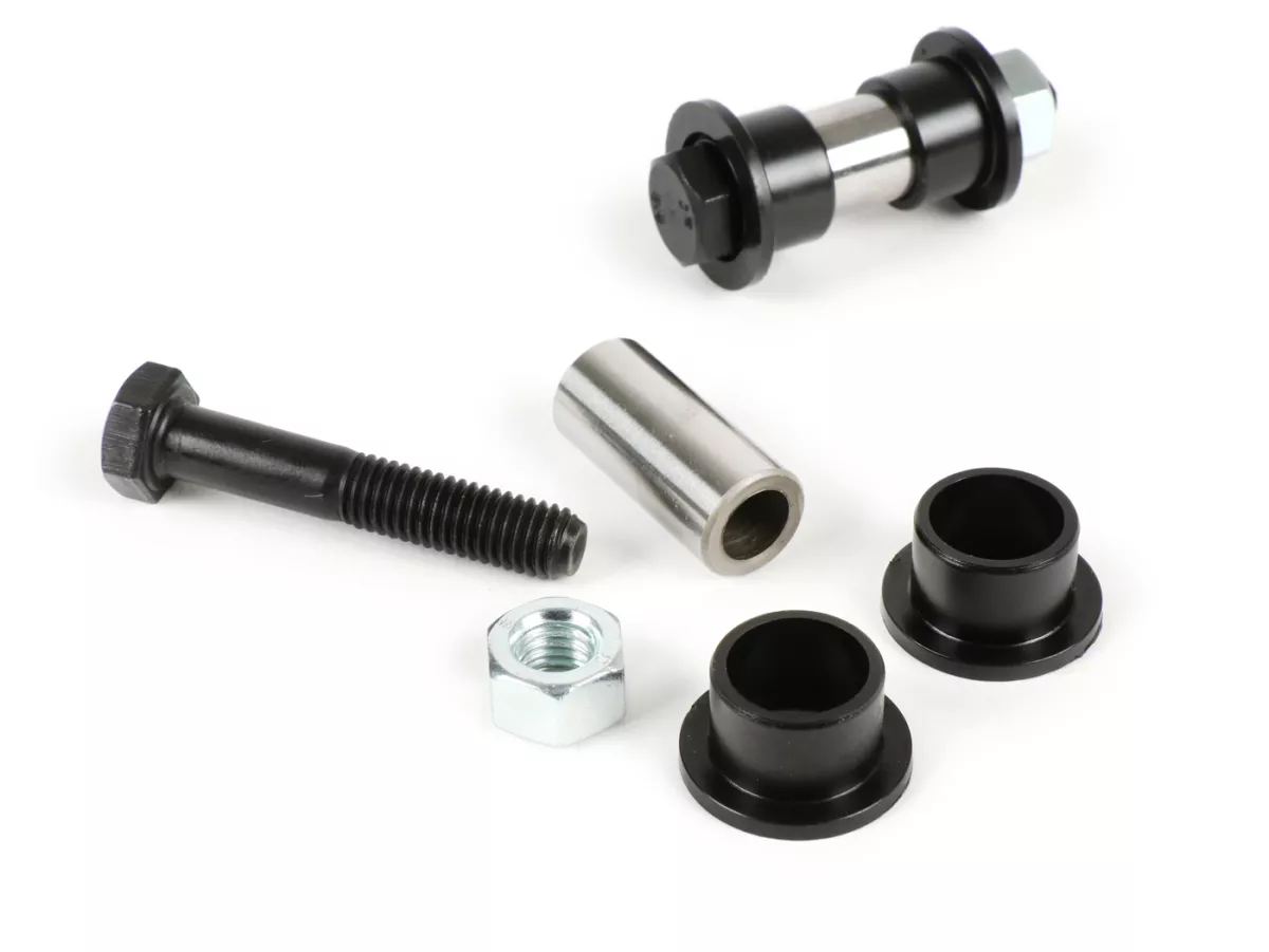 Kit montaje eje -CIF- Piaggio Ciao PX, SC incl. tornillos, casquillos