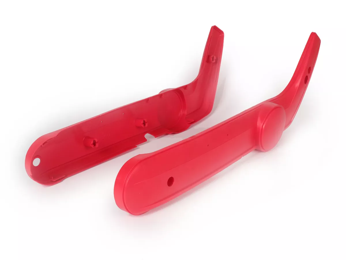 Side panel -CIF-Piaggio Ciao PX without variator, red