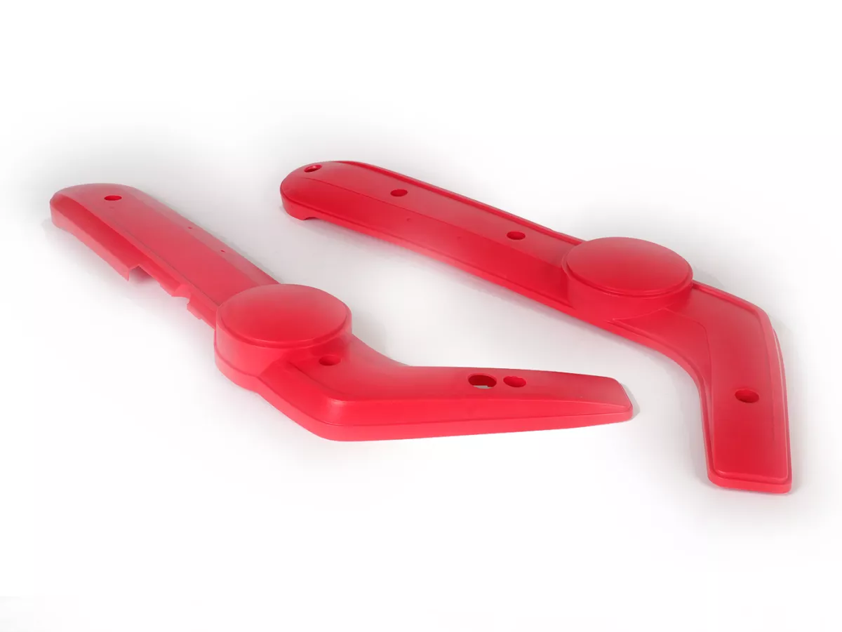 Side panel -CIF-Piaggio Ciao PX without variator, red