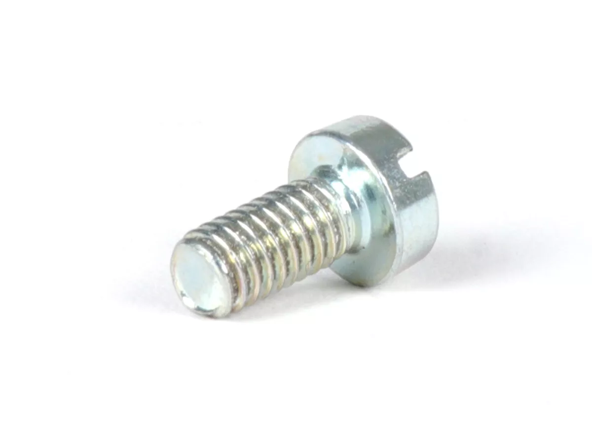 Screw for fixing brake light switch (series 1), fixing dust cover rotor (4-coil), ignition point set J -CASA LAMBRETTA- Lambretta J 50, J 50 De Luxe, J 50 Special, J 100 Cento, J 125, LI 125 (Serie 1), LI 150 (Serie 1), LI 125 (Serie 2), LI 150 (Serie 2),