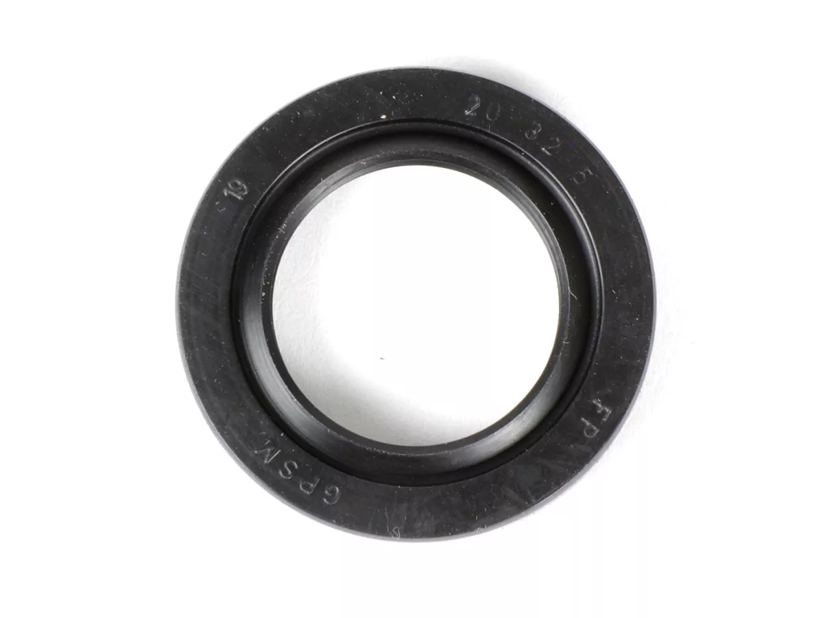 Segel oli 19.8x32x5mm (digunakan untuk sisi alternator poros engkol) -CASA LAMBRETTA- Lambretta J 50, J 50 De Luxe, J 50 Special, J 100 Cento, J 125, Lui 50 C/CL, Lui 75 S/SL