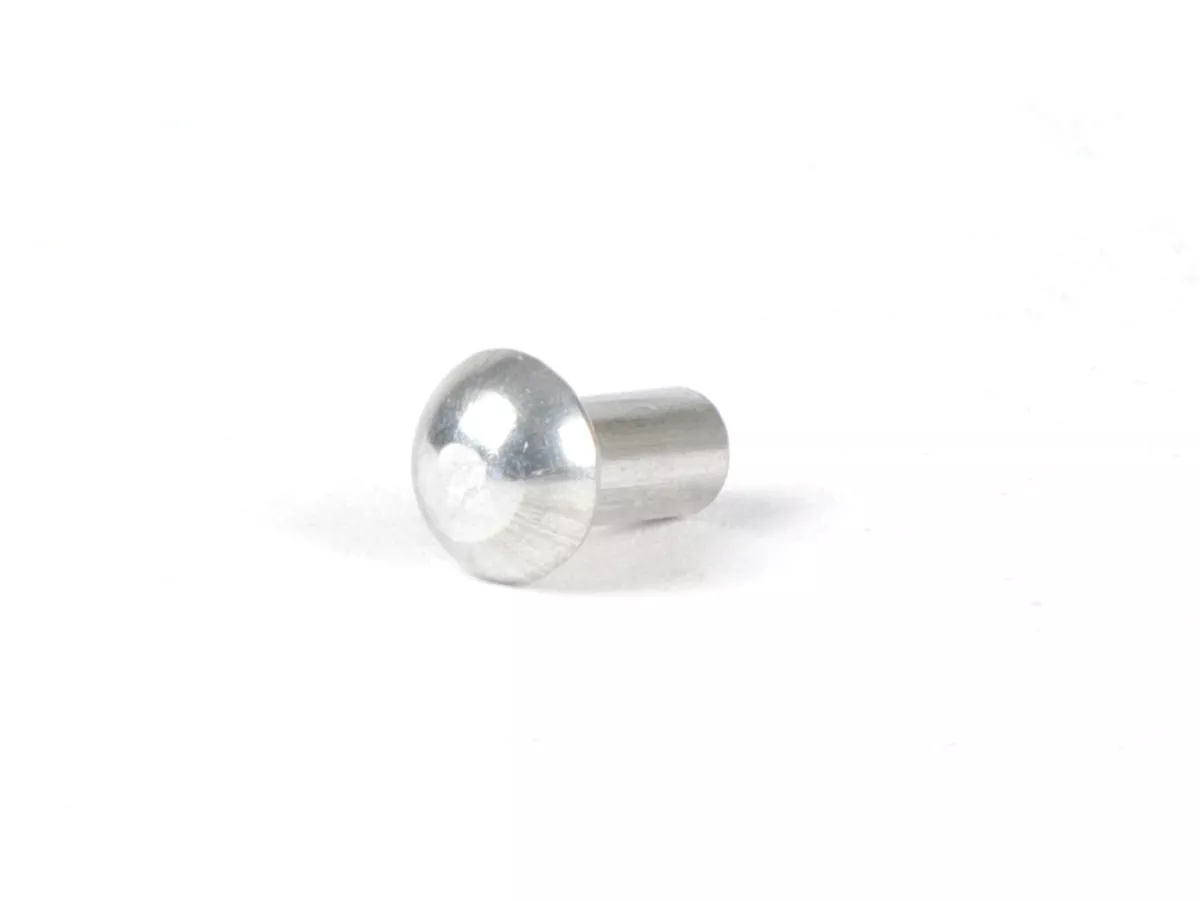 Klinknagel Ø=3.0x8.0mm aluminium voor bagageruimteslot -CASA LAMBRETTA- Lambretta DL/GP 125, DL/GP 150, DL/GP 200, LI 125 (serie 1), LI 150 (serie 1), LI 125 (serie 2), LI 150 (serie 2), TV 175 (serie 2), LI 125 (serie 3), LI 150 (serie 3), LI Special 125