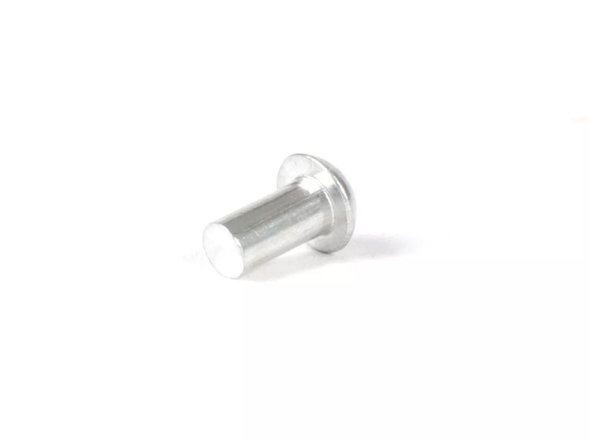 Klinknagel Ø=3.0x8.0mm aluminium voor bagageruimteslot -CASA LAMBRETTA- Lambretta DL/GP 125, DL/GP 150, DL/GP 200, LI 125 (serie 1), LI 150 (serie 1), LI 125 (serie 2), LI 150 (serie 2), TV 175 (serie 2), LI 125 (serie 3), LI 150 (serie 3), LI Special 125