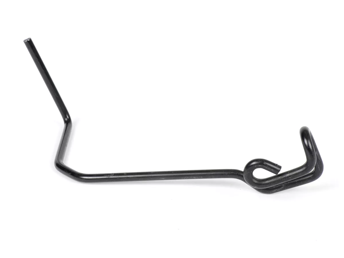 Zijklep veiligheidsveer links -CASA LAMBRETTA- Lambretta DL/GP 125, DL/GP 150, DL/GP 200, J 50 De Luxe, J 50 Special, J 125 (4 versnellingen, 1968-), LI Special 125 (06.1968-), SX 150 (06.1968-), SX 200 (06.1968-)
