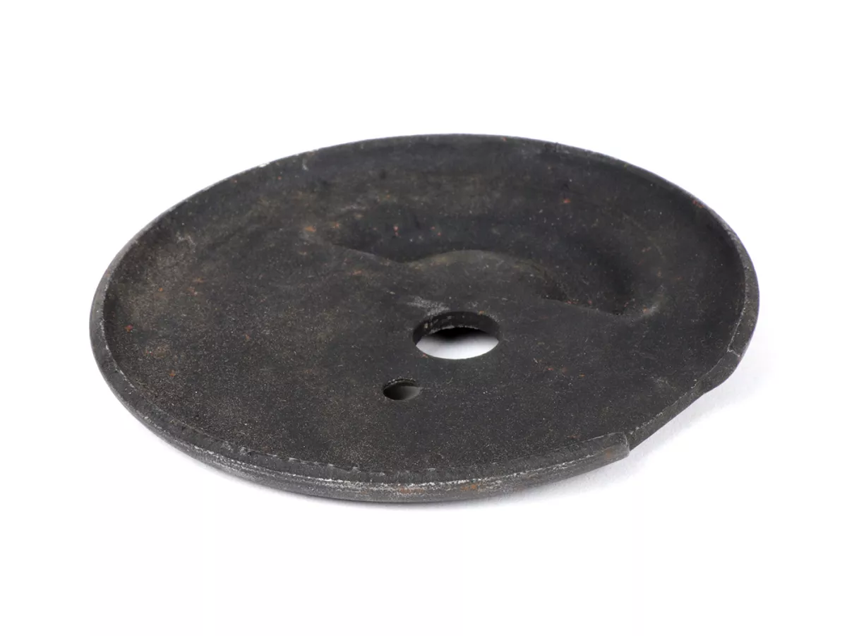 Nedre fjäderplatta för bakre stötdämpare -CASA LAMBRETTA- Lambretta J 50, J 50 De Luxe, J 50 Special, J 100 Cento, J 125