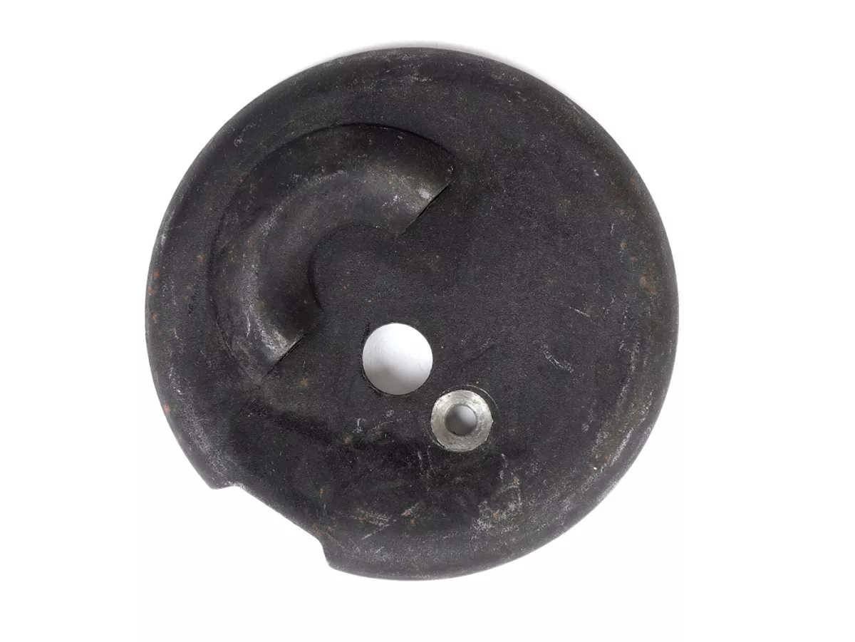 Nedre fjäderplatta för bakre stötdämpare -CASA LAMBRETTA- Lambretta J 50, J 50 De Luxe, J 50 Special, J 100 Cento, J 125