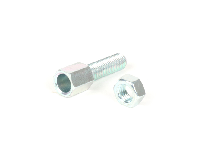 Adjuster screw M7 x 25mm -CASA LAMBRETTA, Long Neck- galvanised