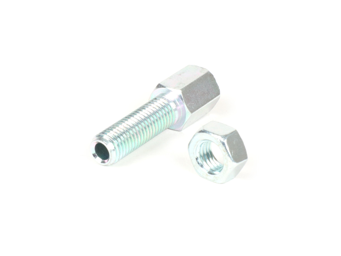 Adjuster screw M7 x 25mm -CASA LAMBRETTA, Long Neck- galvanised