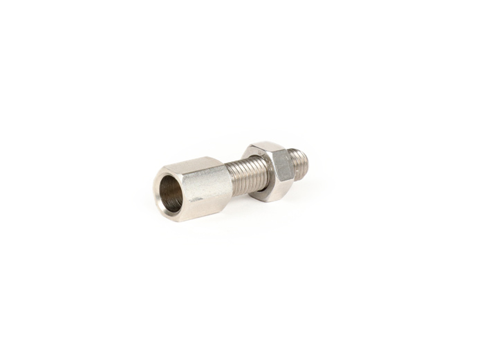 Stelschroef M7 x 25mm -CASA LAMBRETTA, lange hals- roestvrij staal