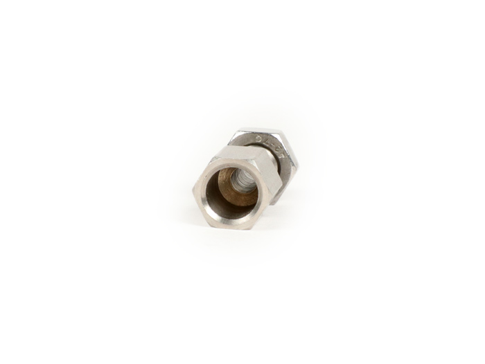 Stelschroef M7 x 25mm -CASA LAMBRETTA, lange hals- roestvrij staal
