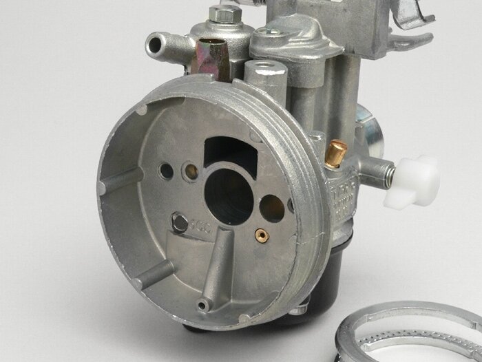 Carburateur -DELLORTO SHB 16/15 F- 16mm SHBB- Vespa PK50 S/XL - Carburateur met O-ring afdichting