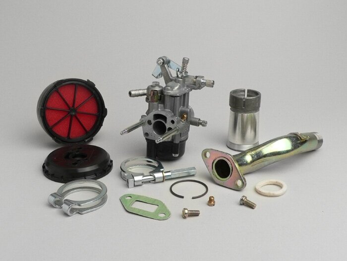 Carburateur kit -MALOSSI 2-gats, Dellorto 16/16mm SHB- Vespa V50