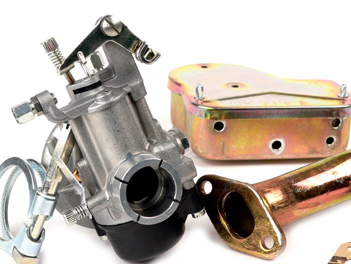Carburateur kit -DELLORTO 2-gaats, 19/19mm SHB- Vespa V50, PV, ET3