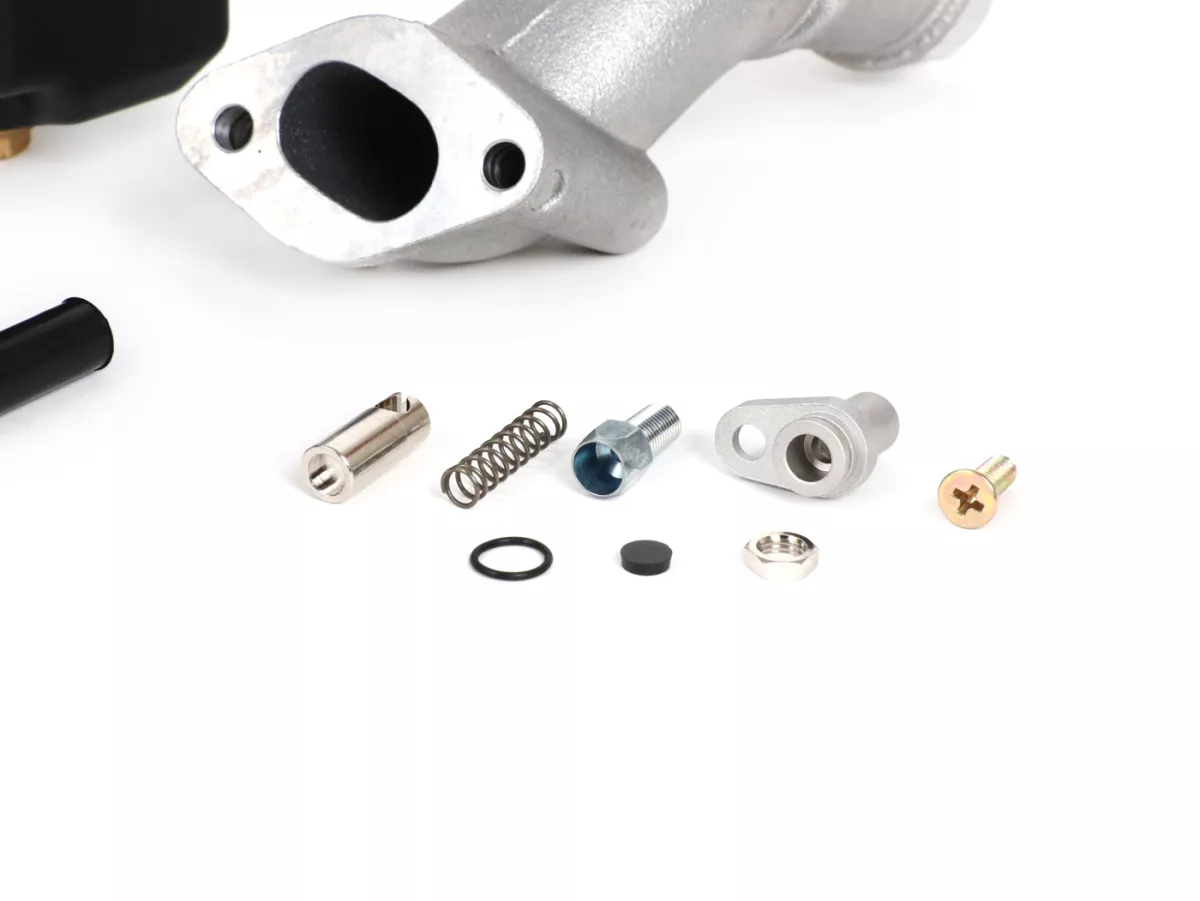 Kit karburator -POLINI 2 lubang, 24mm Dellorto PHBL, katup putar- Vespa V50, PV, ET3