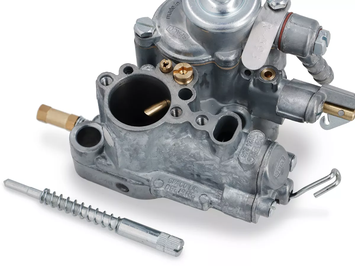 Carburateur -DELLORTO / SPACO SI24/24G- Vespa T5 125cc 125 (type zonder afzonderlijke smering) - COD 593