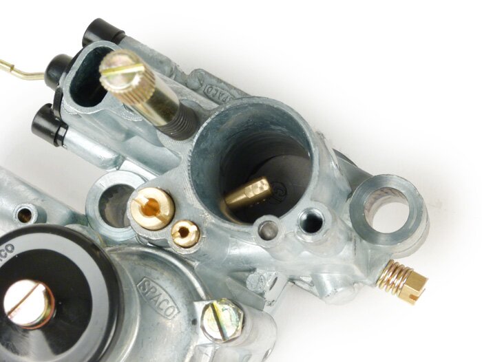 Carburator -DELLORTO / SPACO SI20/20D- Vespa PX125 (till1984, type without autolube) - COD 587