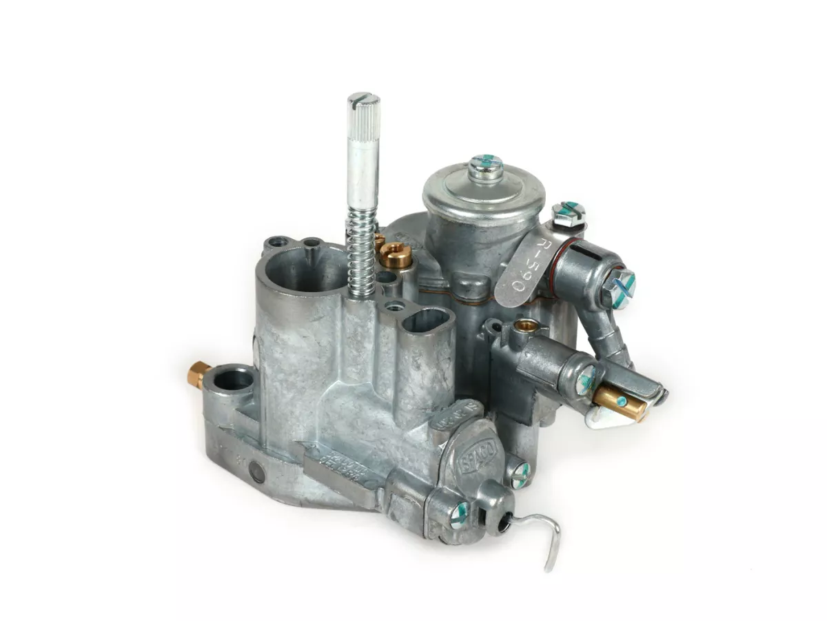 Förgasare -DELLORTO / SPACO SI20/20D- Vespa PX125, PX150 (1984-1999, typ med katalysator/separat smörjning) - COD 590