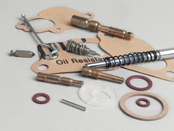 Kit revisi karburator -LML- Dellorto SI20-24 (tipe tanpa pelumasan terpisah, Vespa P150X)