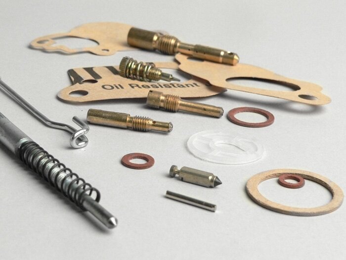 Kit revisi karburator -LML- Dellorto SI20-24 (tipe tanpa pelumasan terpisah, Vespa P150X)