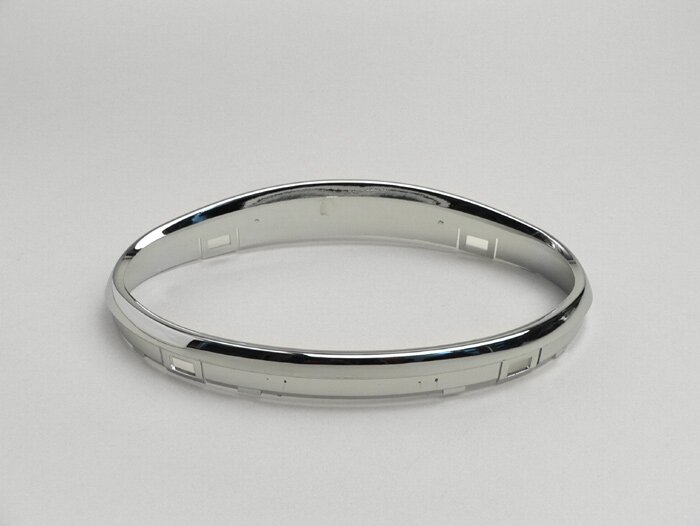 Headlight rim -PIAGGIO- Vespa ET2, ET4 - chrome