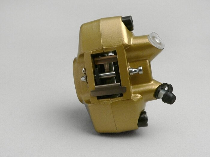 Brake caliper, rear -PIAGGIO- Gilera Runner 1 50 (ZAPC1400000001001, ZAPC3620000004739, ZAPC364000001001, ZAPC3620000001001, ZAPC3610000001001), Gilera Runner 2 (RST) 50 (ZAPC46100, ZAPC46200), Gilera Stalker 50 (ZAPC13000), Piaggio NRG 50 (ZAPC3200000001