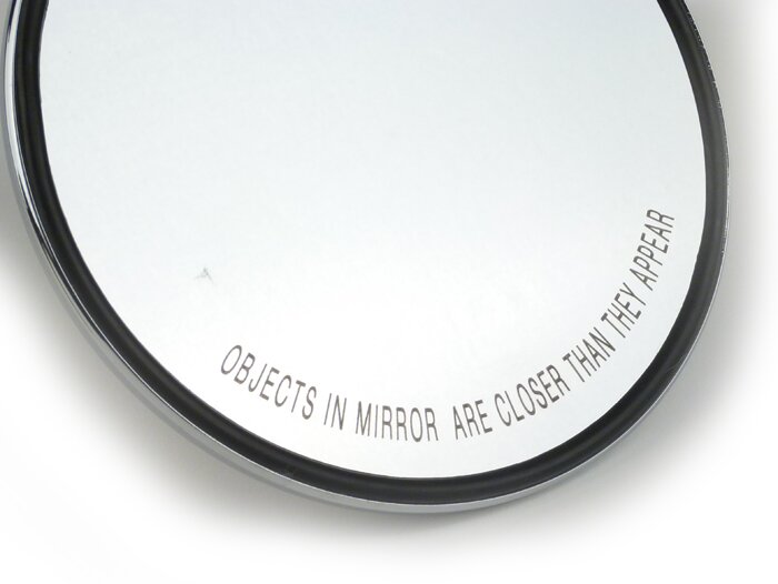 Mirror -PIAGGIO- Vespa PX EFL, T5 125ccm, Chrome - left hand side