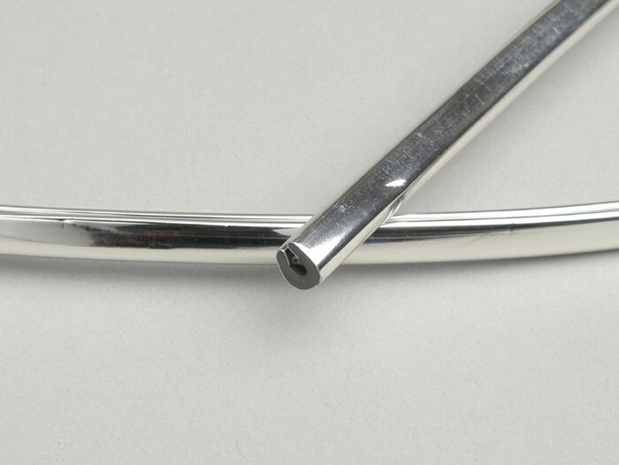 Perlindungan tepi -UNIVERSAL- 1000mm - Chrome