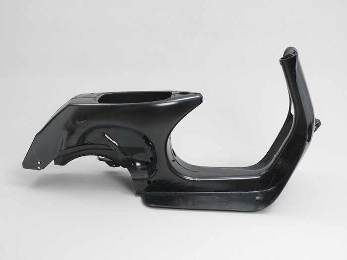 Frame - Chassis -PIAGGIO- Vespa PX, PX80, PX125, PX150, PX200 Lusso - gegrond
