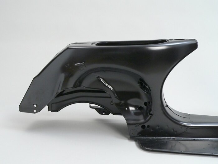 Frame - Chassis -PIAGGIO- Vespa PX, PX80, PX125, PX150, PX200 Lusso - gegrond