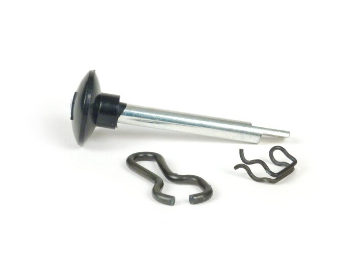 Leva di comando su telaio -PIAGGIO- Vespa PX, T5 125cc, Sprint150 (VLB1T), Rally180 (VSD1T), Rally200 (VSE1T), SS180 (VSC1T), GS160 / GS4 (VSB1T), GT125 (VNL2T), GTR125 (VNL2T), TS125 (VNL3T), Super, GL150 (VLA1T), VNA, VNB, VBA, VBB