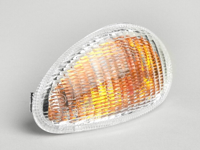 Indicator -PIAGGIO- ET2, ET4 front lhs - colourless
