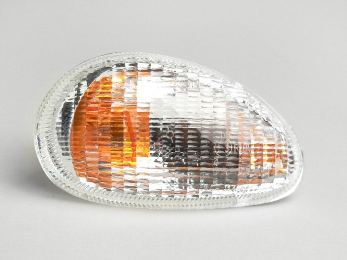 Indicator -PIAGGIO- ET2, ET4 front rhs - colourless