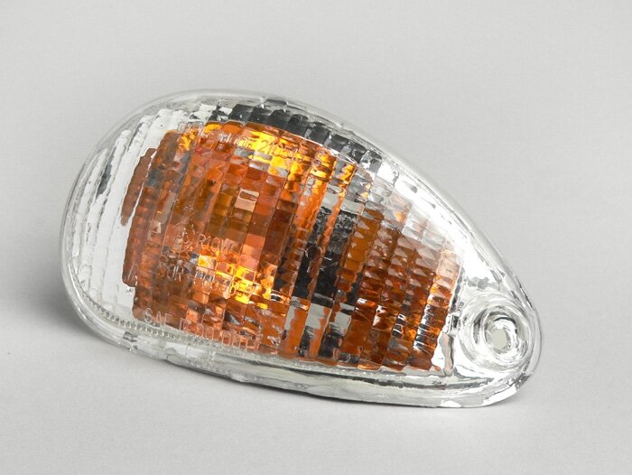 Indicator -PIAGGIO- ET2, ET4 rear lhs - colourless