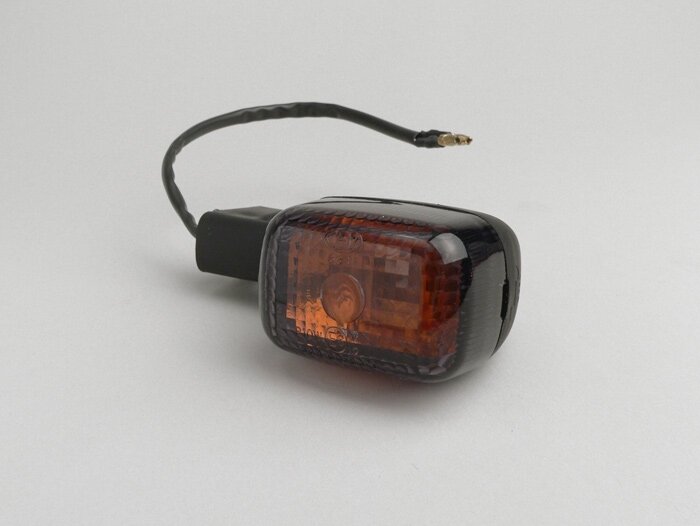 Blinker -GILERA- DNA 50-180, ICE 50, Nexus 500, Piaggio NRG Power 50 - smoked - vorne links/hinten rechts